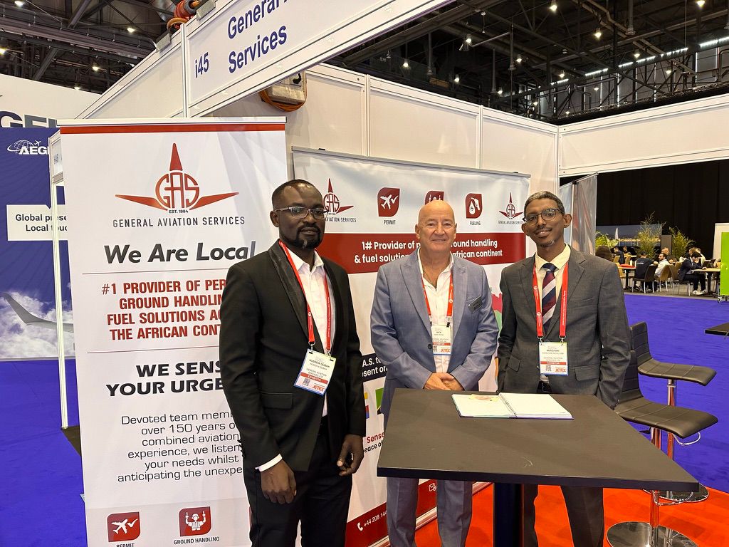 G.A.S. team at aviation expo